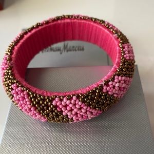 Neiman Marcus Beaded pink Bracelet
